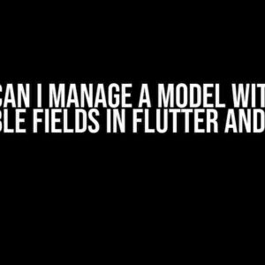 How can I manage a model with 40+ editable fields in Flutter and BLoC?