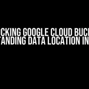 Unlocking Google Cloud Buckets: Understanding Data Location in Transit