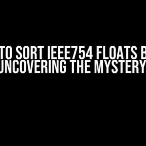 Viable to Sort IEEE754 Floats by MSB? Uncovering the Mystery!